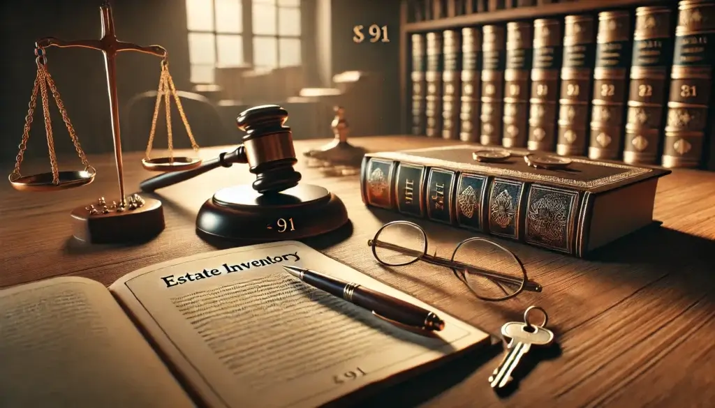 Arveloven § 91: Registrering og sikring av boets eiendeler