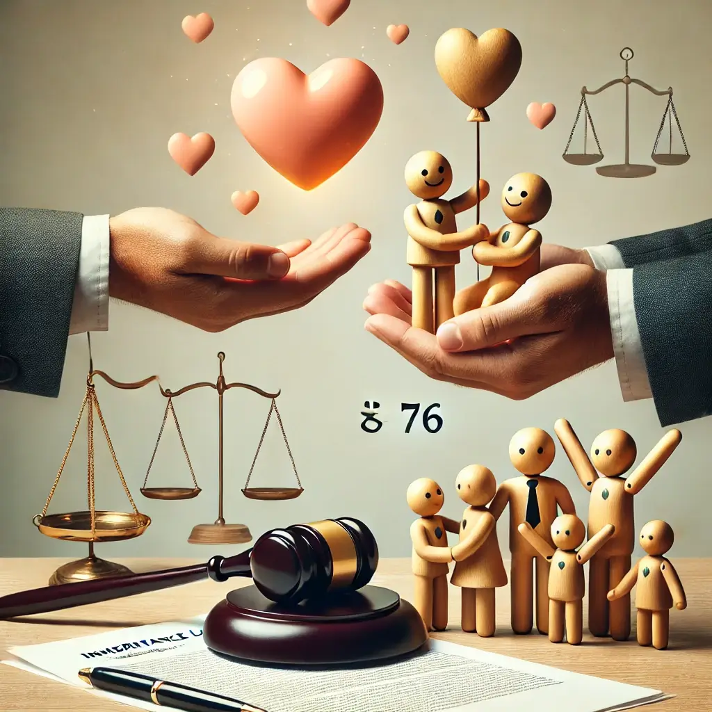 Arveloven § 76: Fordeling av formuen uten arvinger